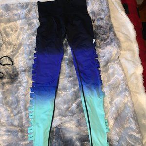 Blue Ombre Leggings